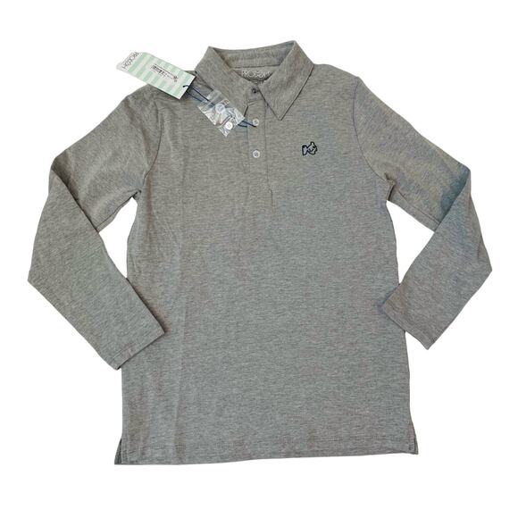 NWT Prodoh Size L (12/14) Too Cool for School Polo in Grey - Picture 1 of 3